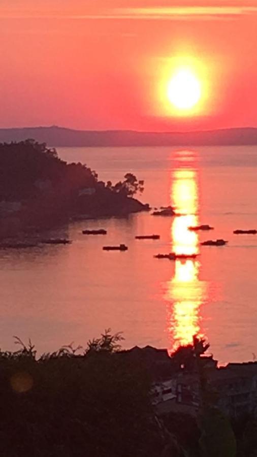 Casa En Pazo Gallego Con Vistas A La Ria Bueu Εξωτερικό φωτογραφία